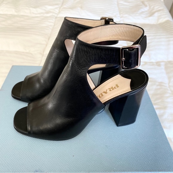 Prada Booties. Worn twice. - Picture 7 of 8